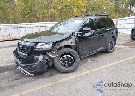 2023 Nissan Pathfinder Rock Creek 4Wd from USA, damaged, VIN 5N1DR3BD2PC267203